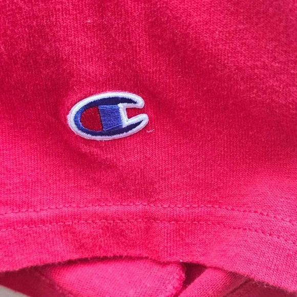 Champion GA Bulldog Crewneck Hip Hop Chain Shirt Adult LG Rare Logo Mascot 90s - Picture 6 of 8